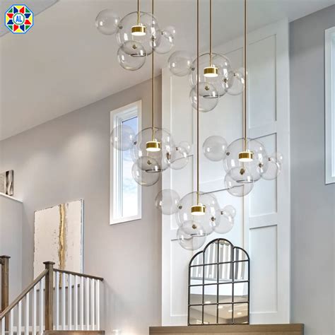 Glass Ball Pendant Light - PEN00372 - AL MASAH CRYSTAL CO.