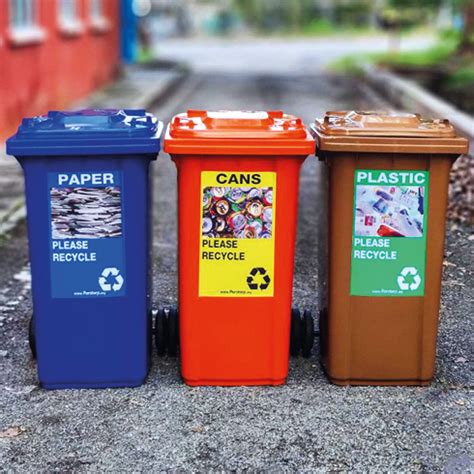 MGB240-R Recycle Bin Set - Perstorp - a Leader in Waste Handling