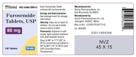 Furosemide: Package Insert - Drugs.com