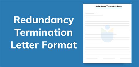 Redundancy Termination Letter - Format, Meaning, Process, Tips ...