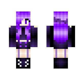 Download ~Purple Girl~ Minecraft Skin for Free. SuperMinecraftSkins