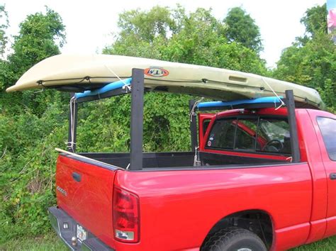 PVC truck bed racks | truck bed idea's | Kayak rack for truck, Kayak ...