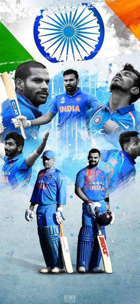 TEAM INDIA | Cricket wallpapers, Cricket poster, Team wallpaper