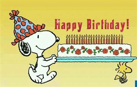 Happy+Birthday!+--+Snoopy+ Happy Birthday Snoopy Images, Happy Birthday ...