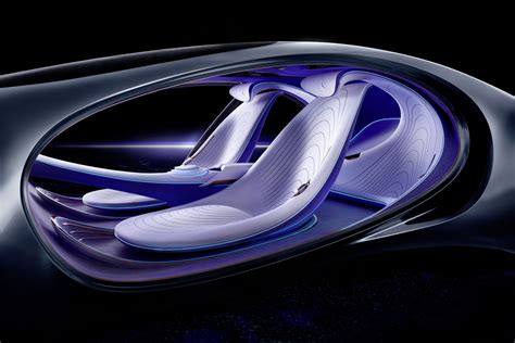 Mercedes-Benz Vision AVTR Concept Interior Design Render - Car Body Design