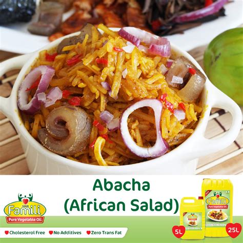 Abacha (African Salad) Recipe - Nosak Famili Oil Blog