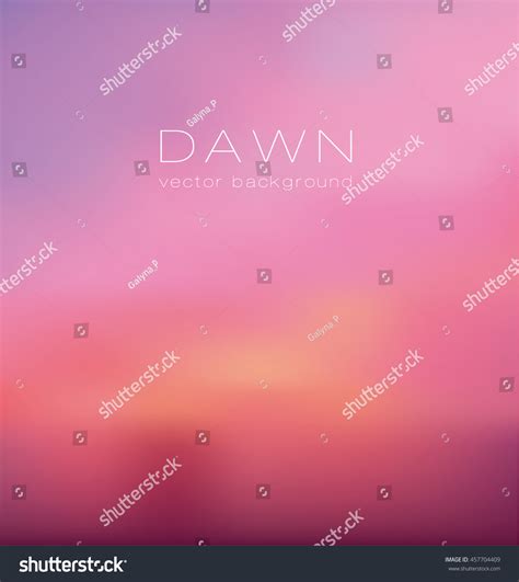 Sunrise Pastel Pink Concept Background Dawn Stock Vector (Royalty Free ...