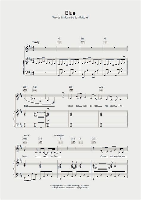 Blue Piano Sheet Music | OnlinePianist