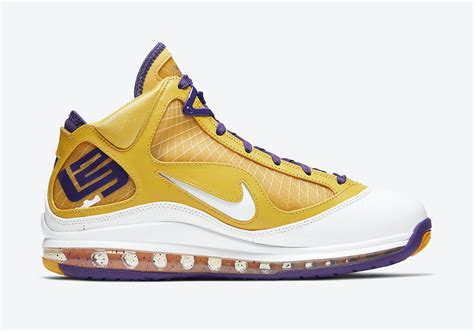 Nike LeBron 7 Lakers Media Day CW2300-500 Release Date - SBD