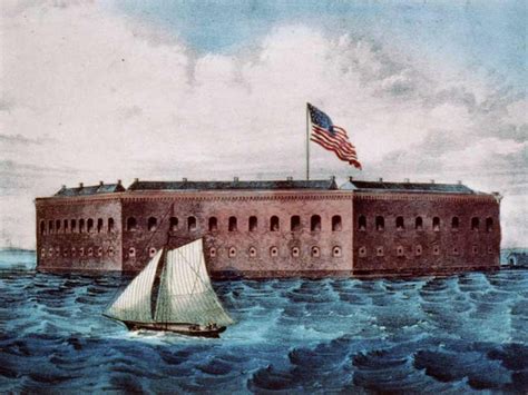 Battle Of Fort Sumter Map