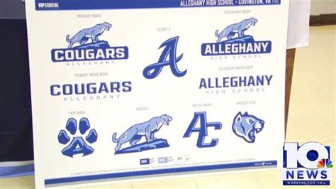 Alleghany Highlands Public Schools unveils new mascot - YouTube