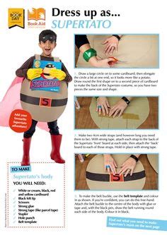 Supertato costume for World Book Day | World book day costumes, World ...