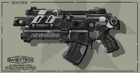 ArtStation - WH40K Bolter