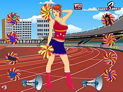 Cheerleader Girl Dress Up Game - FunGames.com - Play fun free games.