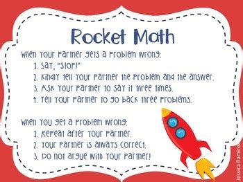 Rocket Math by Jessica Ramirez | Teachers Pay Teachers