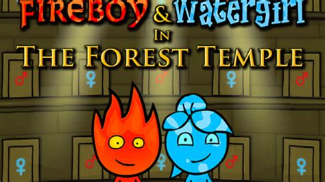 Fireboy and Watergirl 1 Forest Temple