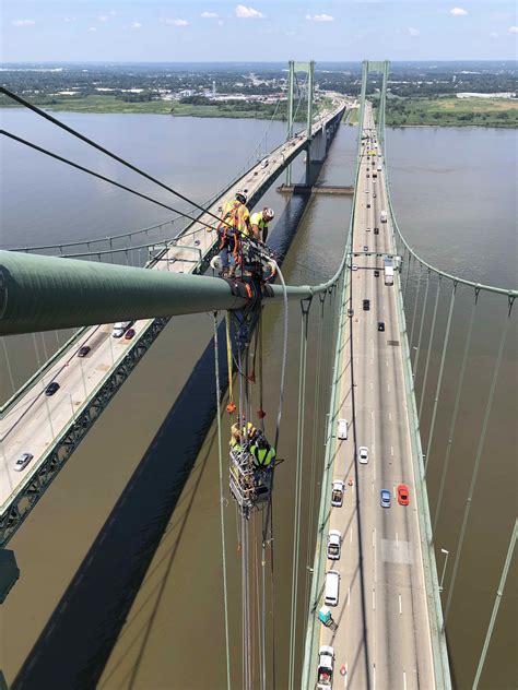 Delaware Memorial Bridge - Deck Rehabilitation On The Delaware Memorial ...