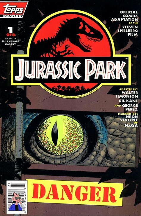 Jurassic Park (1993) #1 | Old comic books, Jurassic park book, Jurassic ...