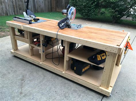 Diy Portable Woodworking Bench : Portable Benches for Servicemen ...