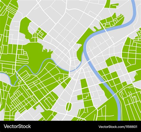 Street map Royalty Free Vector Image - VectorStock