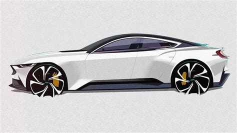 Official 2024 Ford Mustang Design Sketch Imagined A…