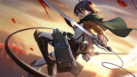 Amazing Mikasa Ackerman Wallpaper Anime Attack On Titan Eren Pictures