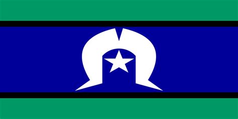 Torres Strait Islander Flag (knitted) 2400 x 1200mm