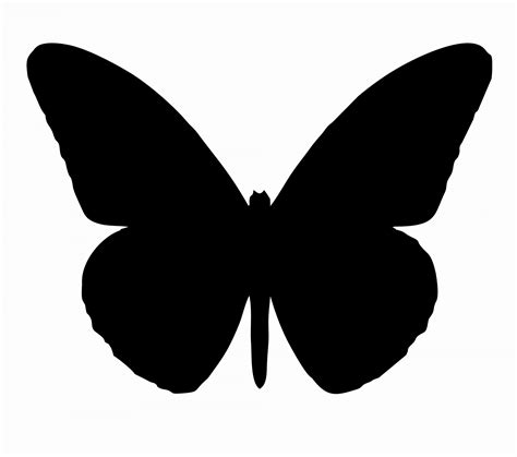 Monarch Butterfly Silhouette at GetDrawings | Free download