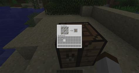 14w32a - Armor Stand Crafting Recipe : r/Minecraft