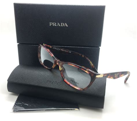 Prada New Authentic Burgundy Female Eyeglasses VPR 15P PDN 1O 55 16 135 ...