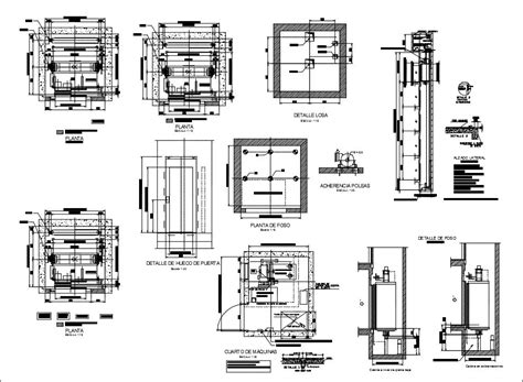 Elevator Details Dwg