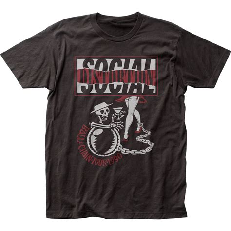 Social Distortion Ball and Chain Tour T-Shirt | Brew-Shirts.com