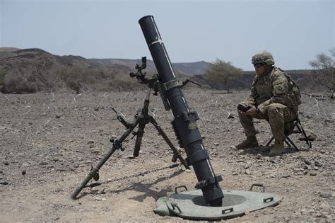 U.S. Army brings the boom: Soldiers conduct mortar fire training ...