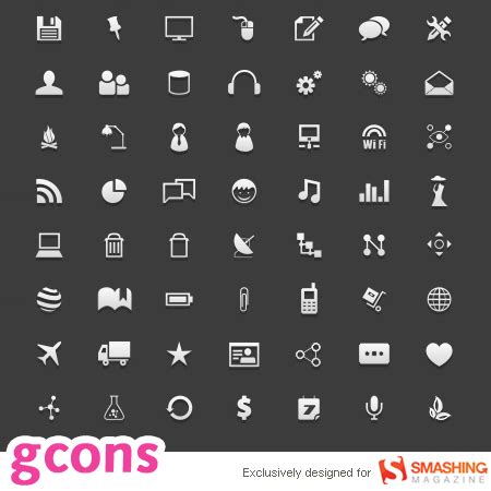 100 Free All-Purpose Icons for Designers and Developers — Smashing Magazine