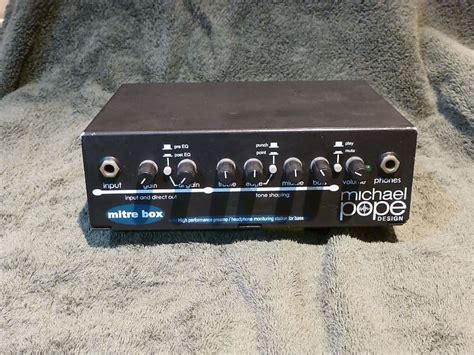 Michael Pope Design Mitre Box black | Reverb