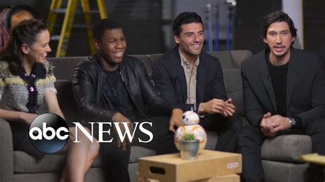 'Star Wars: The Force Awakens' Cast on Training for Roles - YouTube