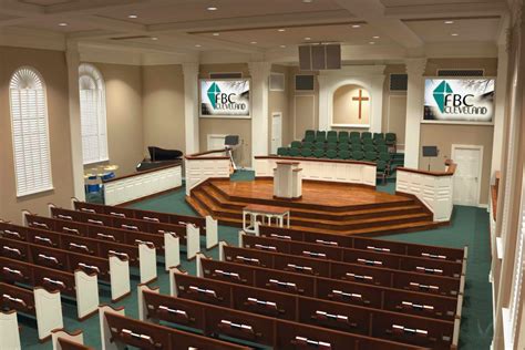 Traditional Church & Sanctuary Renovations - Church Interiors