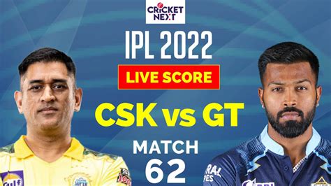 CSK vs GT Highlights IPL 2022 Updates: Saha Shines as Gujarat Titans ...