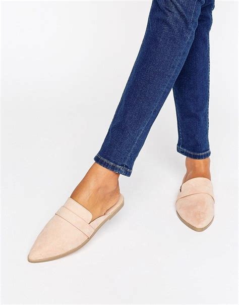 blush pink mules Asos, Mule Plate, Shoe Boots, Shoes Heels, High Heels ...