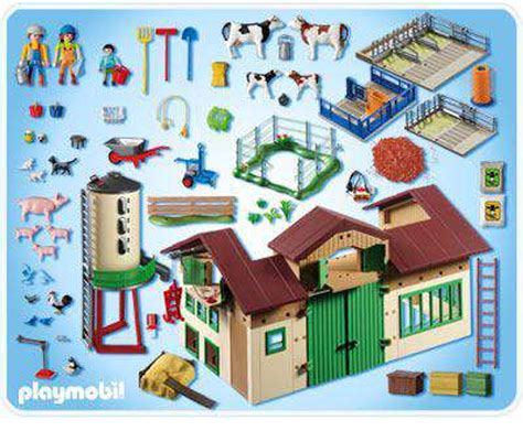 Playmobil Farm Barn with Silo Set 5119 - ToyWiz