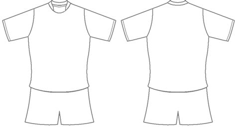 Football Shirt Template - ClipArt Best