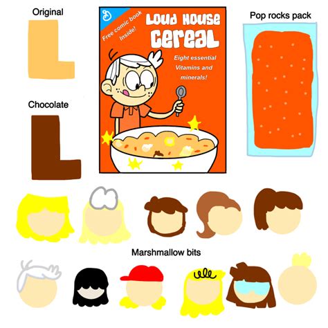 Loud house cereal by tanasweet123 on DeviantArt