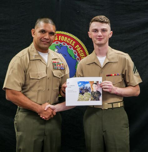 MARFORPAC Marine Recognized for Volunteer Efforts