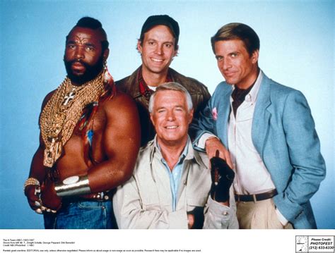 The A-Team: B. A. Baracus (Mr. T), Hannibal, Murdock, Faceman... | 80s ...