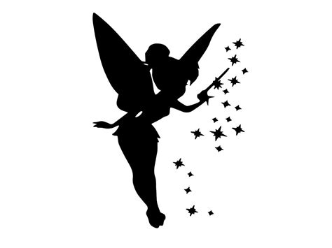 Tinkerbell Svg Disneys Tinkerbell Svg Tinkerbell Silhouette Etsy ...