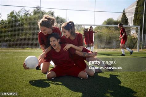 31,004 Female Footballers Celebrating Goal Stock Photos, High-Res ...