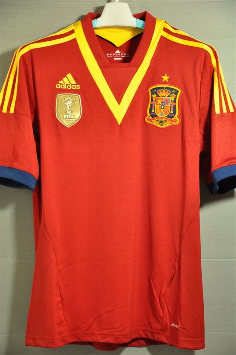 Spain national football team Home Jersey Shirt Euro Champion London ...