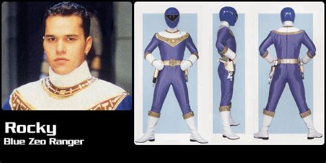 Rocky DeSantos, Zeo Ranger III Blue - Power Rangers Zeo