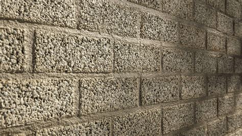 Concrete Block Wall 01 Seamless PBR Texture