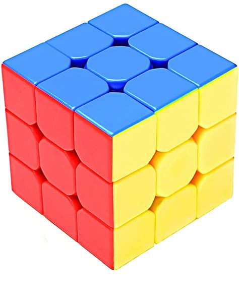 Storio Cubes 3X3 High Speed Sticker Less Magic Puzzle Cube Game Toy ...